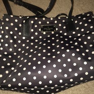 Kate Spade Nylon Poka Dot bag